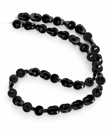 Șirag Onix negru tip chain