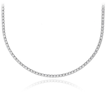 Colier Tennis Crystal Embrace din Argint 925