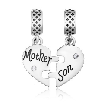 Set 2 Charm-uri din Argint 925 Mother & Son 4.40g