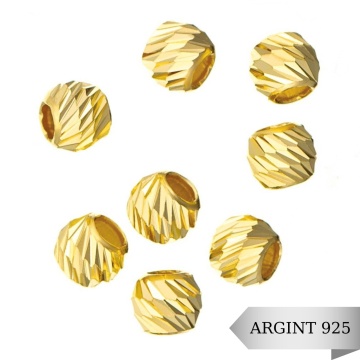 Bila Argint 925 Slash - Diamond CUT 5mm - Img 2