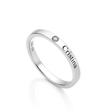 Inel Multi Mix din Argint 925 personalizat cu Nume si Cristal - Img 9