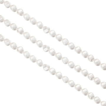 Sirag Perle Mallorca twist 5mm - alb perlat