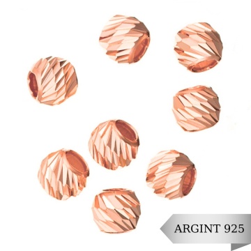 Bila Argint 925 Slash - Diamond CUT 5mm - Img 3