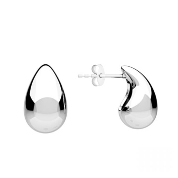 Cercei Stud Picatura din argint 925 - Img 1
