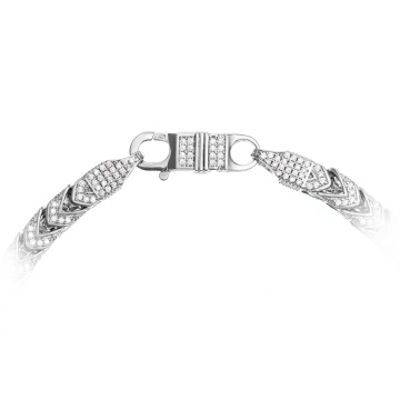 Colier Dazzling Square din argint 925 - Img 2