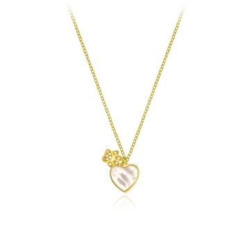 Colier din argint 925 cu cristale Little Paw - Silver - Img 2