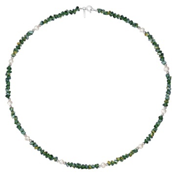 Colier Triangle Crystal din Argint 925 - Img 2