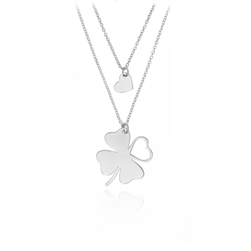 Set 2 coliere din argint Lucky Love - Img 3