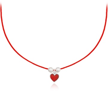 Choker pentru copii - Inimă din Argint 925