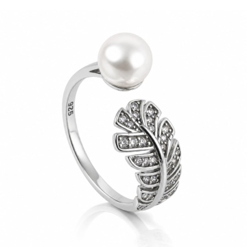 Inel Pearl Shine din Argint 925 2.8g - Img 2