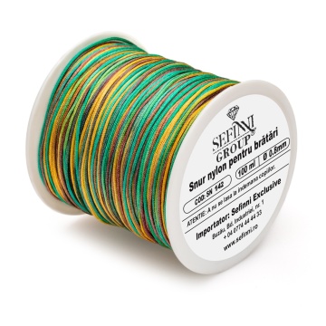 Rola snur 100m x 0.8mm - multicolor peisage
