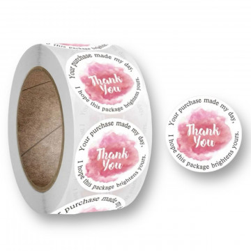 Sticker - Thank you Pink Edition / bucata - Img 2