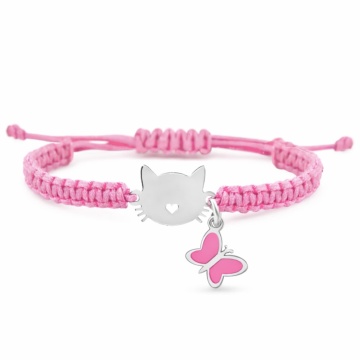 Brățară Kitty & Charm din Argint 925
