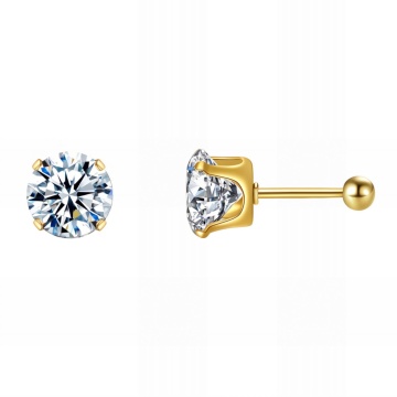 Cercei Aurora din Inox placat cu AUR 18K
