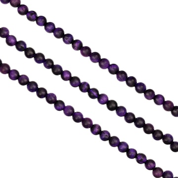 Sirag Agate Mov rontunde 4mm - Img 1