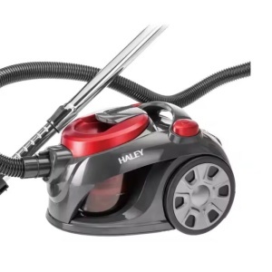 Aspirator portabil HALEY, cu aspirație mare, 4 litri, 3000W, cu saci, Portocaliu/Gri