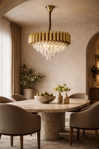 Candelabru Elegant Finisaj Auriu - "Maruvia"