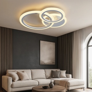 Lustra LED cu Telecomanda Model Modern – "Corenith"