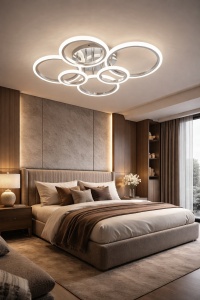 Lustra LED Moderna cu Telecomanda - "Koryn" - Img 2