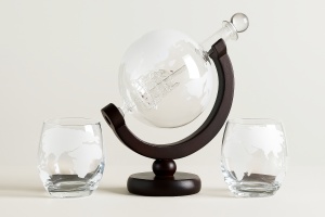 Set Decantor cu 2 Pahare - "Nobleon"
