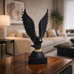 Statueta vultur decor interior modern