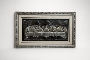 Tablou Cina cea de Taina - "Ultima Coena" - Silver