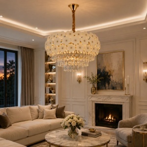 Candelabru Elegant cu Flori Decorative - "Tessaro" - Img 4