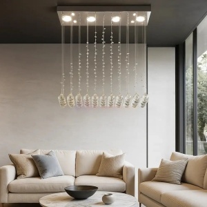 Candelabru LED cu Cristale 20W 4000K - "Nyrado"