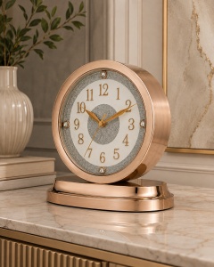 Ceas de Masă Silentios Design Contemporan cu Accente Elegante - "Ilveris" - Img 3