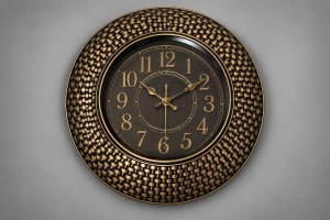Ceas De Perete Silențios Cu Design Elegant - "Zorvane"