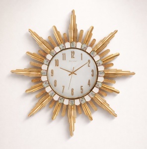 Ceas Perete Silentios Design Solar - "Solviera"