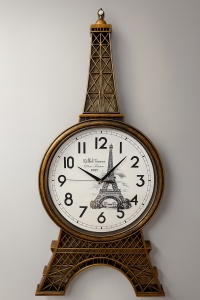 Ceas perete Turnul Eiffel - “Metrotime”