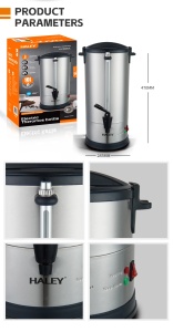 Fierbător electric Haley HY-6910 – Fierbere rapidă și siguranță sporită