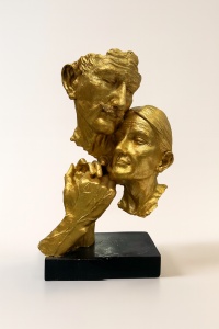 Figurină abstractă indrăgostiți - „Eternitas”