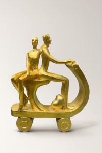 Figurină abstractă indrăgostiți - „Tandura”
