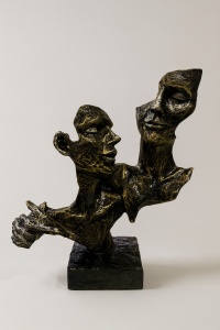 Figurină chipuri abstracte - „Interfuzia”