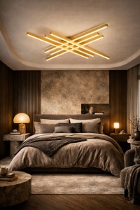 Lustră LED 224W Temperatură Reglabilă 3000–6500K Design Modern - "Erunis"