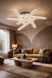 Lustra LED cu Telecomanda 300W - "Noreid"
