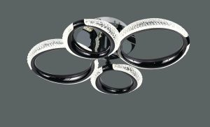 Lustra LED Moderna cu Telecomandă si Lumină Reglabilă