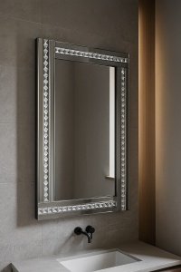 Oglinda cu Strass 60x90cm - “ Gleam Stones”
