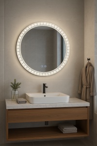 Oglinda LED cu Dezaburire 60cm - "Riva"