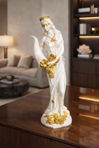 Statueta Fortuna simbol noroc si prosperitate decor interior