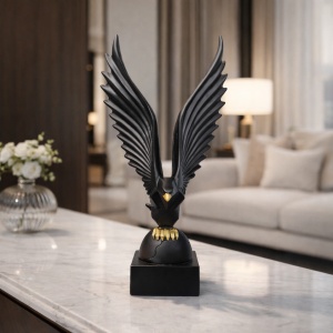 Statueta vultur decor interior modern
