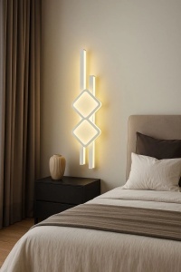 Aplica LED 2X32W de Perete 3000–6500K - "Arvenio"