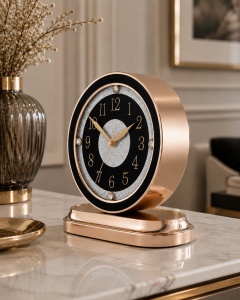 Ceas de Masă Silentios Design Contemporan cu Accente Elegante - "Taverion" - Img 3
