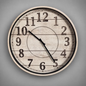 Ceas De Perete Cu Design Vintage - "Norvellan"