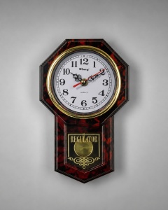 Ceas de Perete Silentios cu Pendul Design Clasic - "Rovenis"