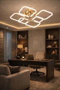 Lustra LED Decorativă cu Lumină Reglabila Design Modern