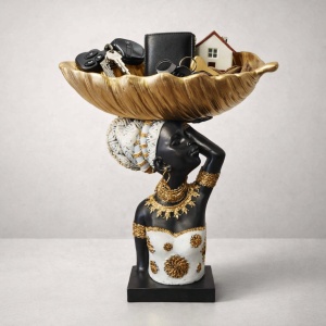 Statueta Africana cu Suport - "Kalema"