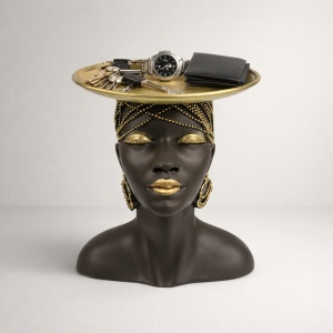 Statueta Africana cu Suport - "Zeraphine"